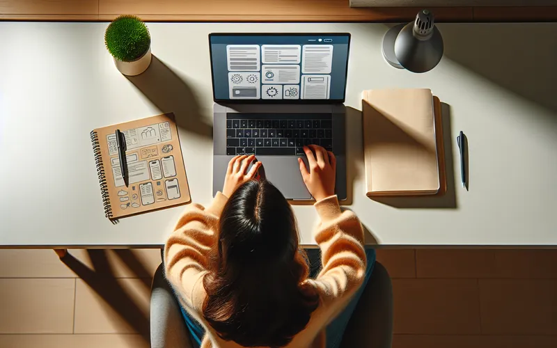 Adolescent comparant les meilleurs sites de tchat ado sur son ordinateur